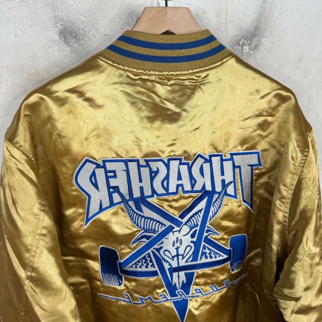 Supreme x Thrasher Satin Logo Jacket