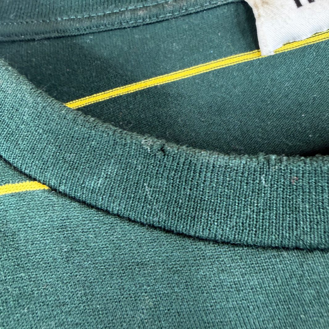 Miu Miu Green Striped L/S T-Shirt