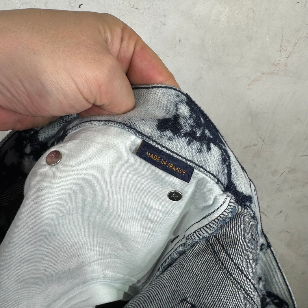 Louis Vuitton Dorothy Bleached Jeans