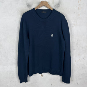 Prada Shield Crest Knit Sweater