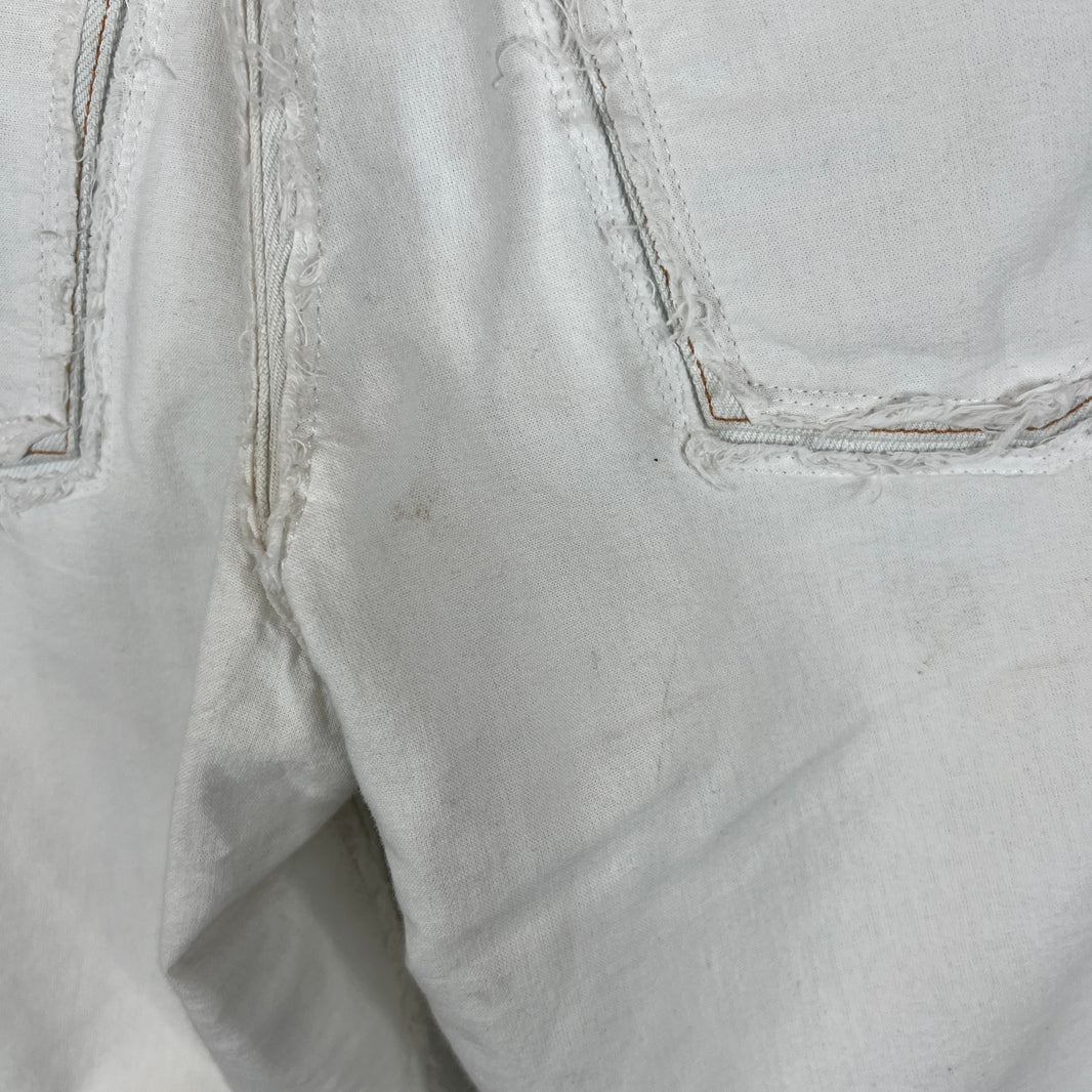 Margiela White Distressed Inside Out