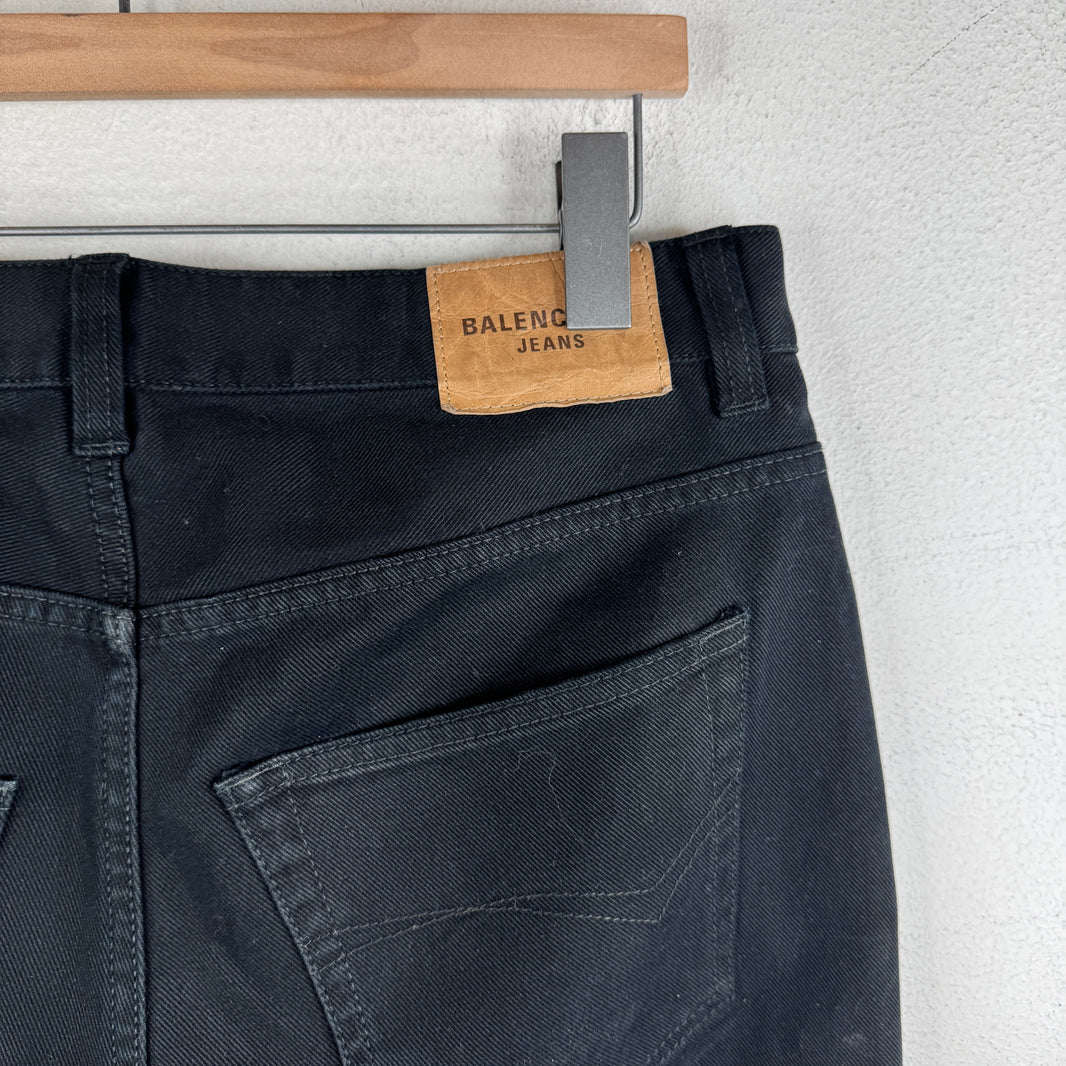 Balenciaga Black Lost Tape Jeans