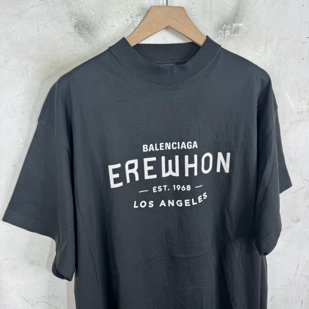 Balenciaga Black Erewhon T-Shirt