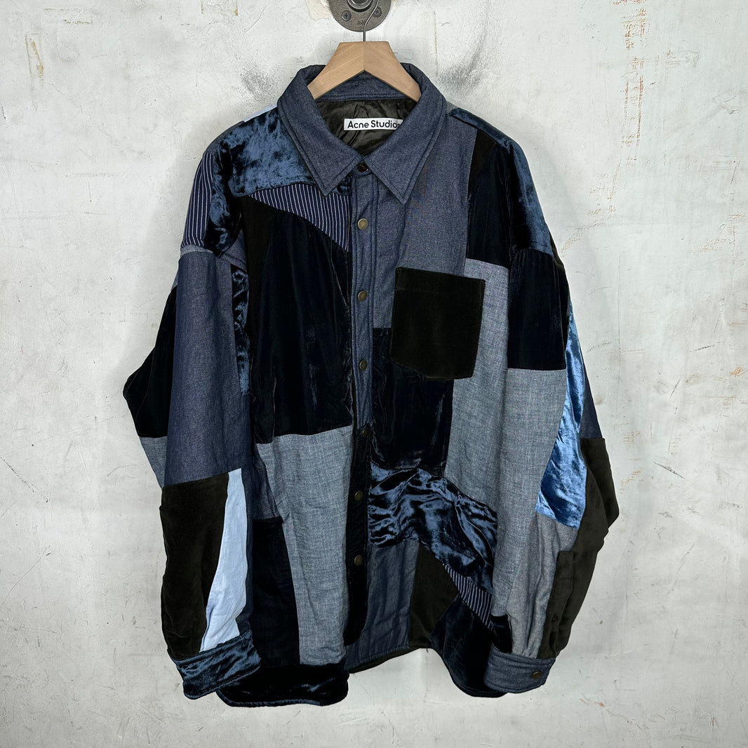 Acne Studios Patchwork Padded Overshirt
