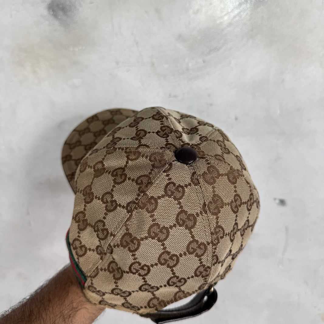 Gucci Monogram Beige Hat