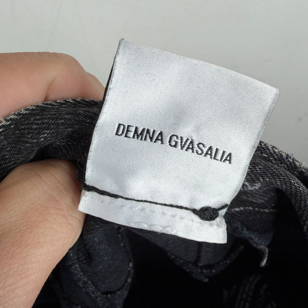Vetements Levis Rebuilt Black Jeans