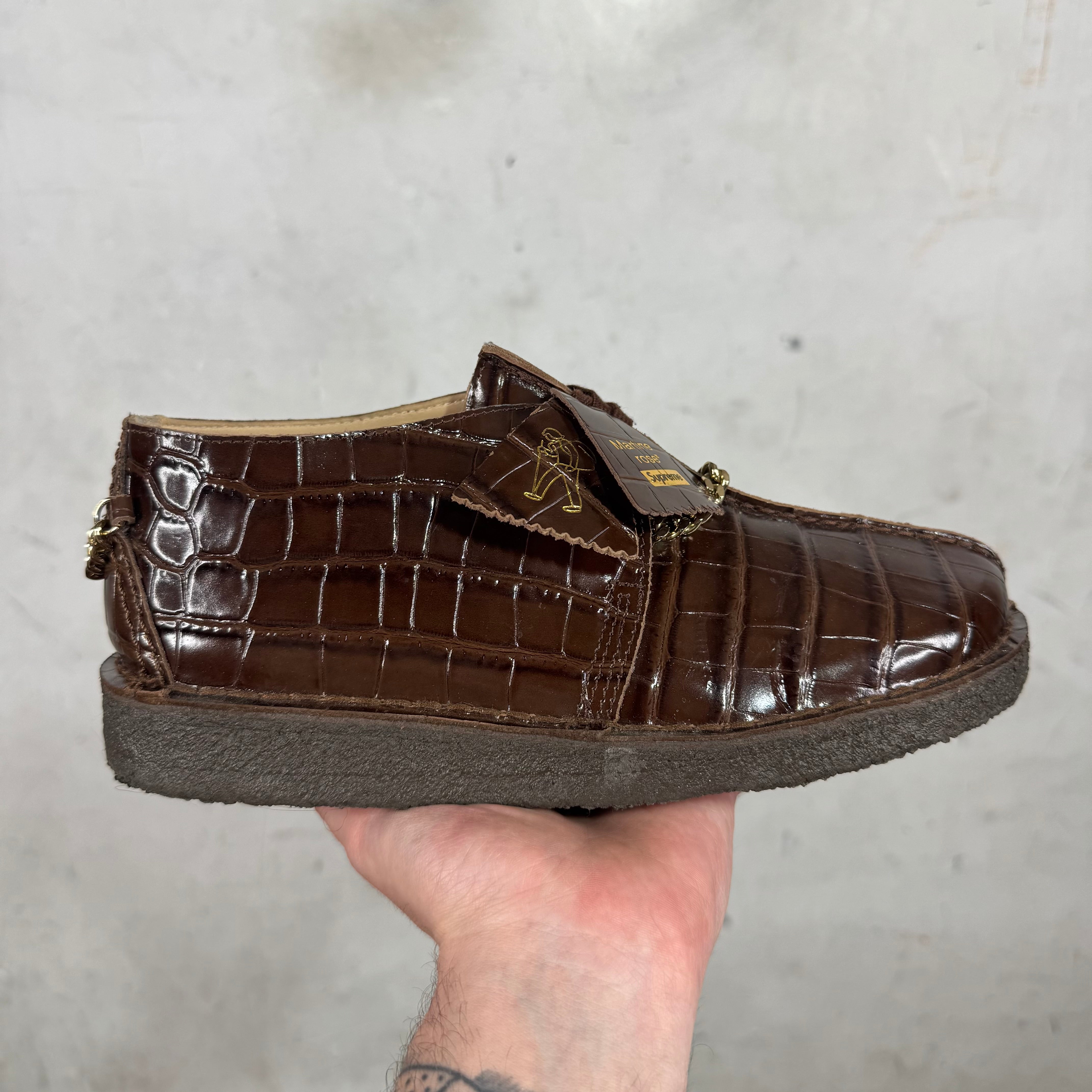 Supreme x Martine Rose x Clarks Faux Croc Desert Trek – www.Lukes