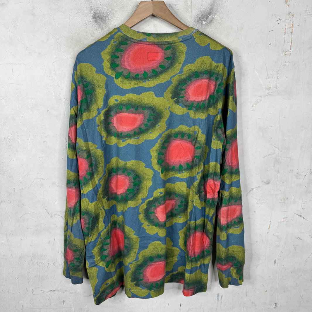 Supreme Painted Flowers L/S T-Shirt