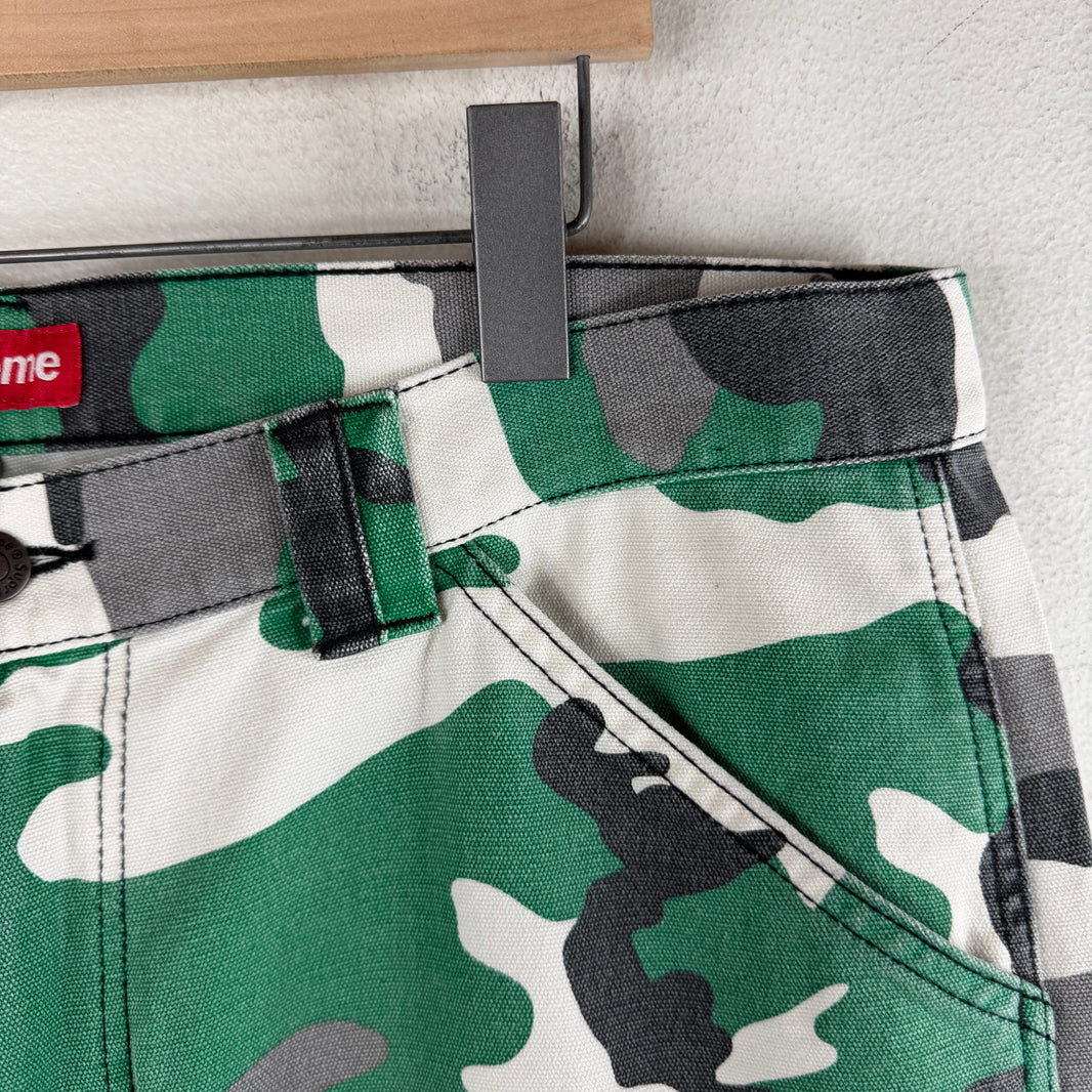 Supreme Green Camo Convertible Cargo Pants