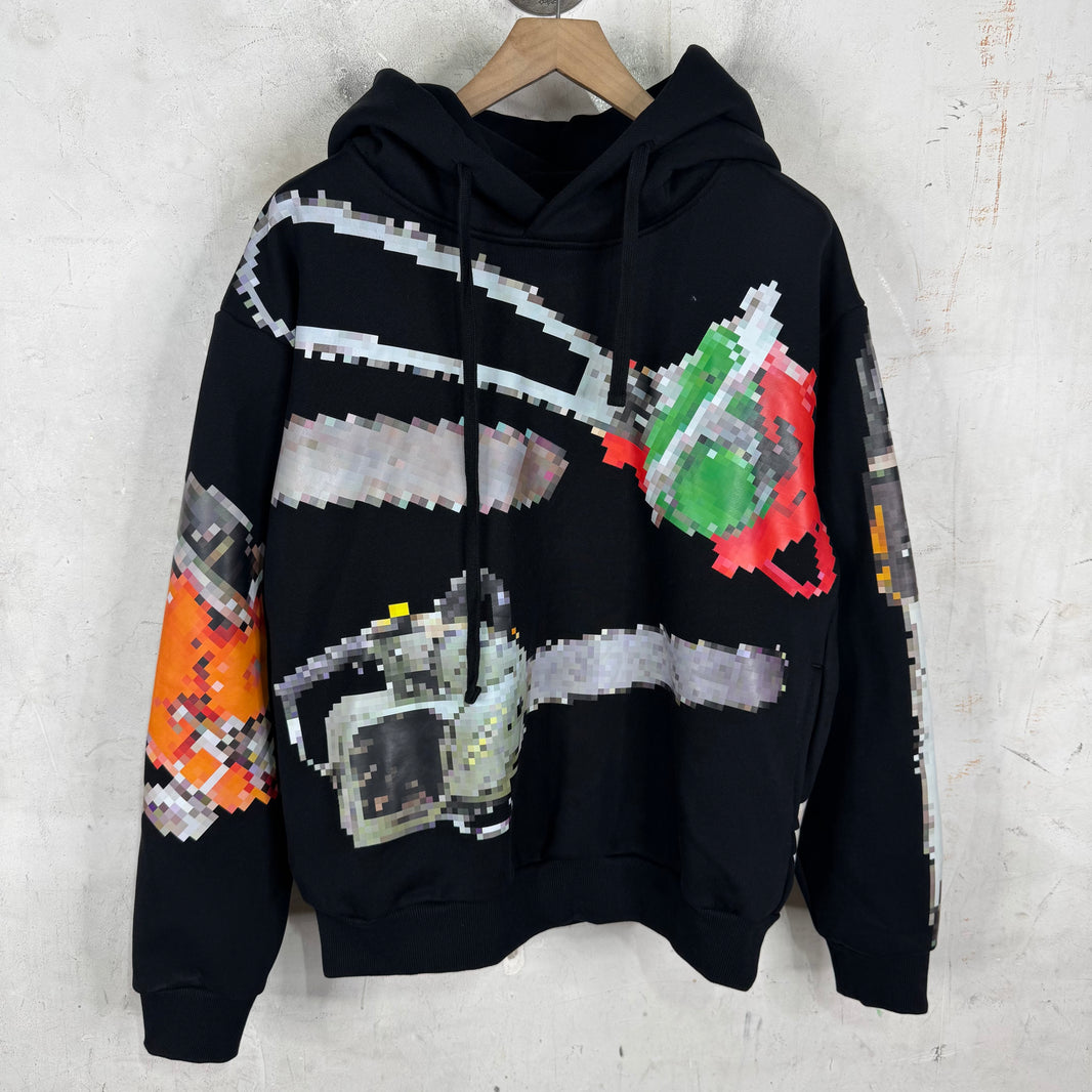 Aris Tatalovich Pixelated Tools Hoodie