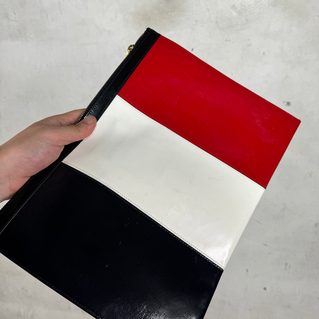 Thom Browne Striped Pouch