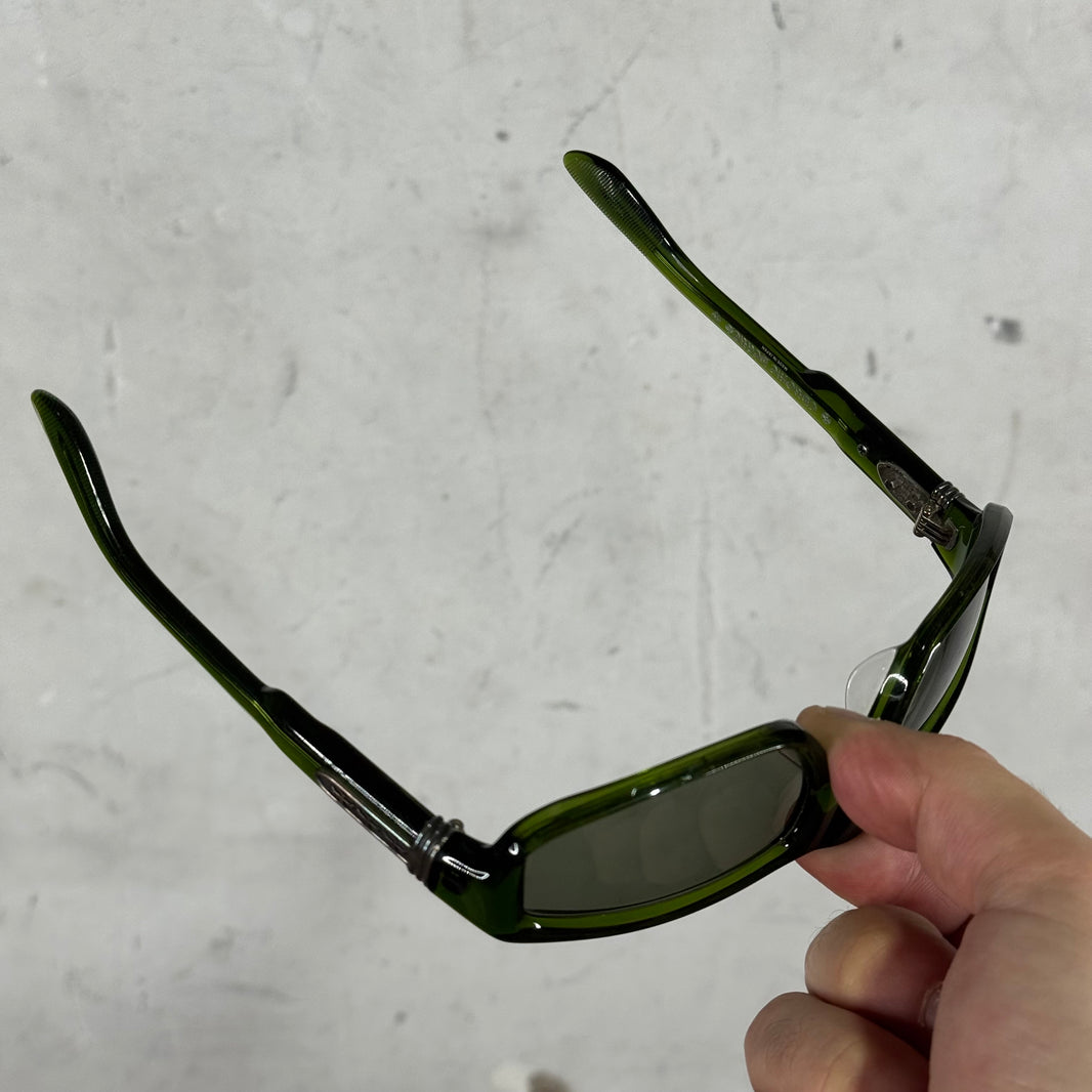 Chrome Hearts Translucent Green T.Hutch Sunglasses