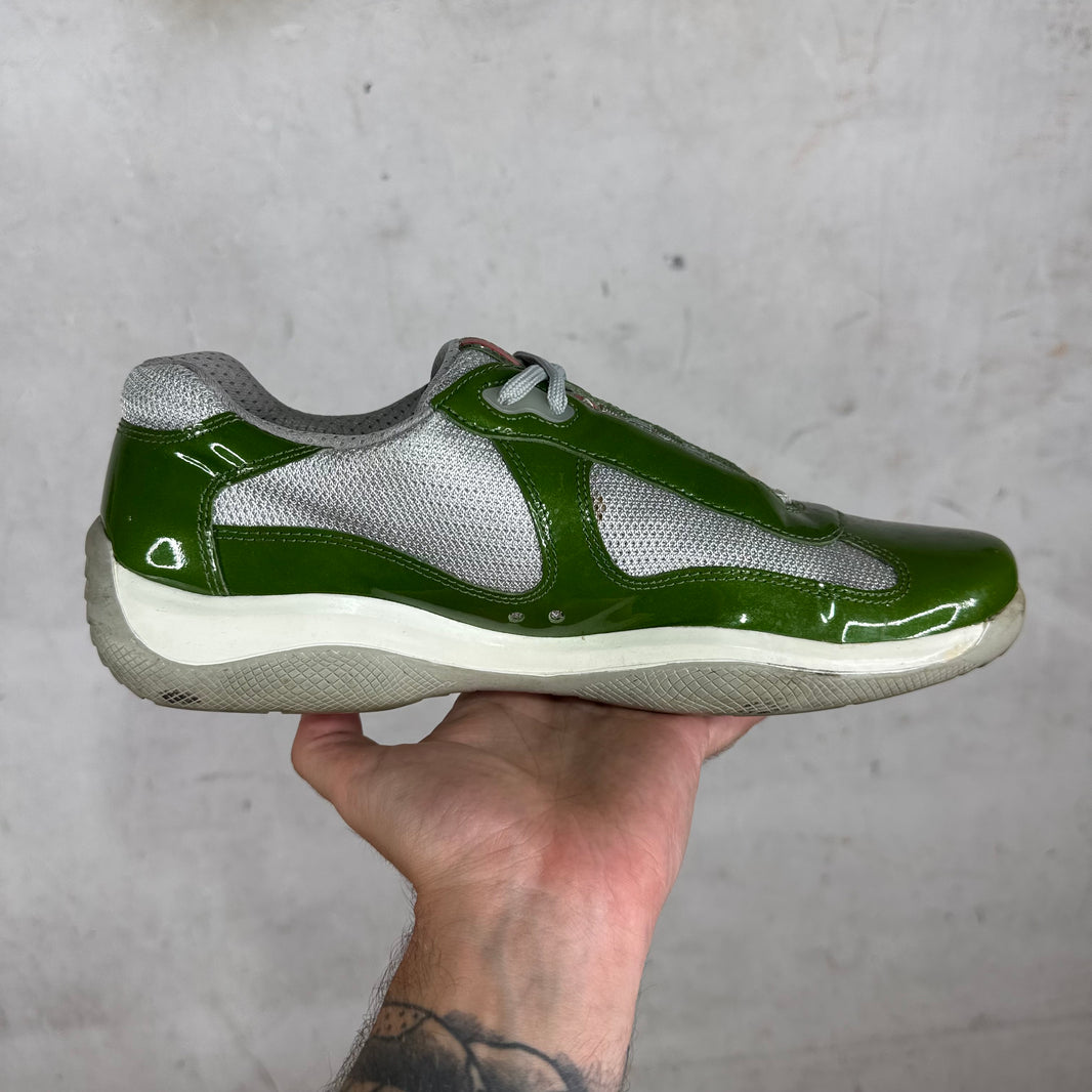 Prada Green Patent Americas Cup
