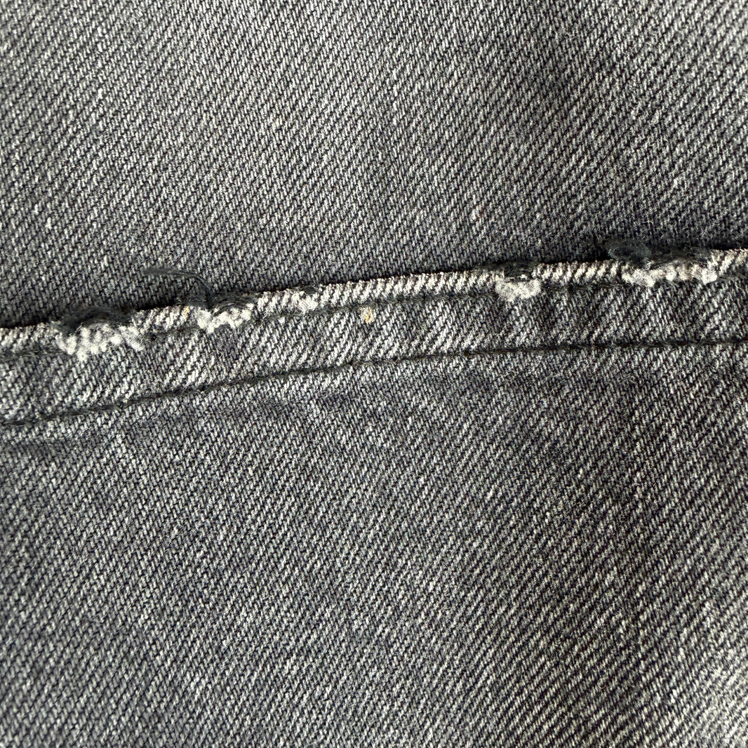 Martine Rose Black Twist Loop Jeans