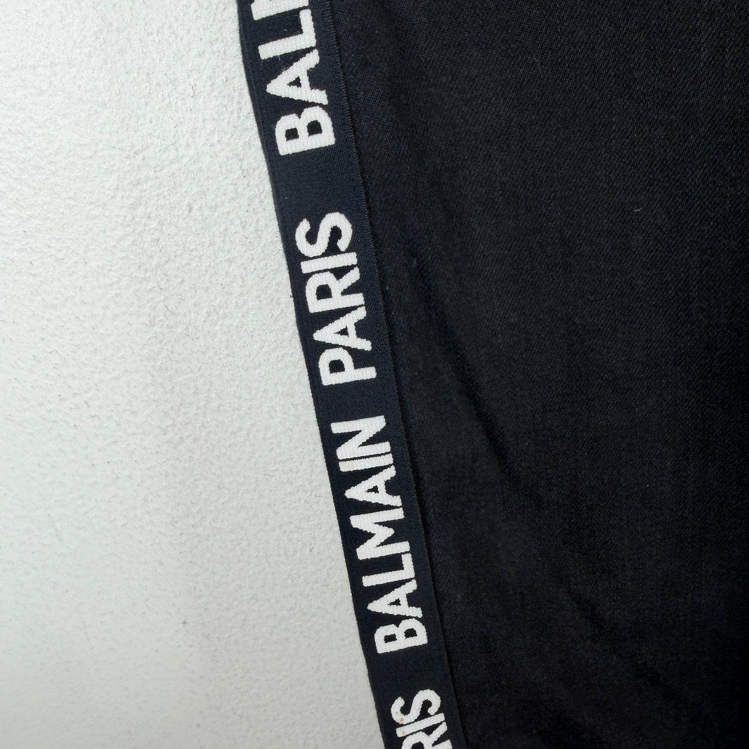 Balmain Side Logo Slim Jeans