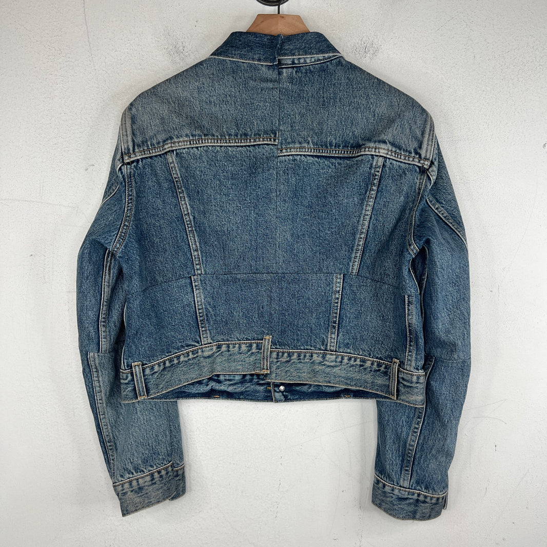 Vetements Levis Rebuilt Cropped Denim Jacket