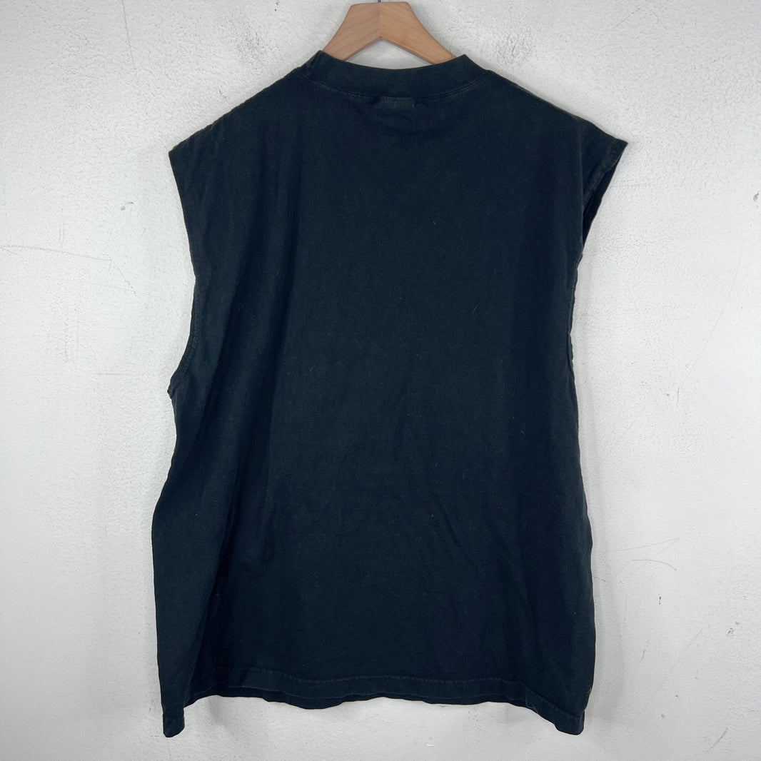 Vintage WWF Ken Shamrock Cut Off T-Shirt