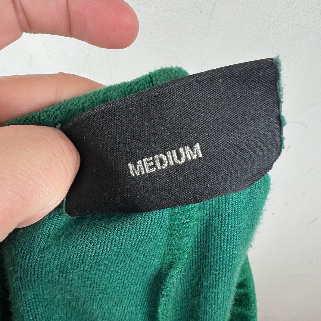 Supreme Hysteric Glamour Green Terrycloth Shorts