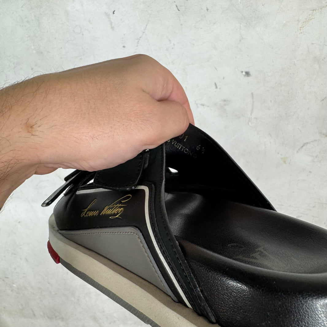 Louis Vuitton Virgil Strapped Trainer Sandals