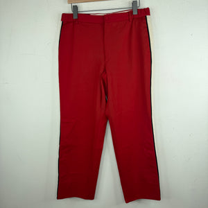 Gucci Red Band Side Stripe Drawstring Track Pants