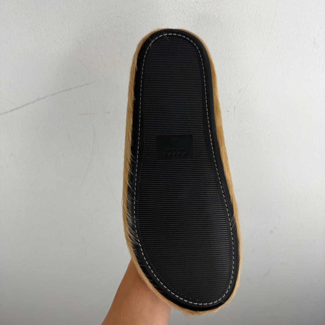 Marni Tan Fussbett Mules