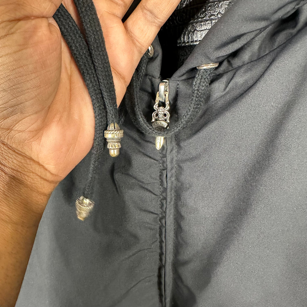 Chrome Hearts Nylon Leather Sideline Parka