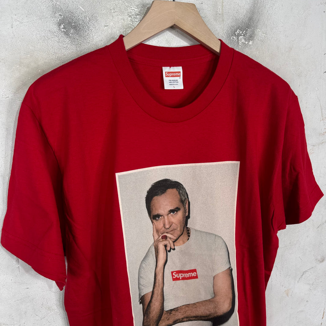 Supreme Red Morrisey Test Print Sample 1 T-Shirt