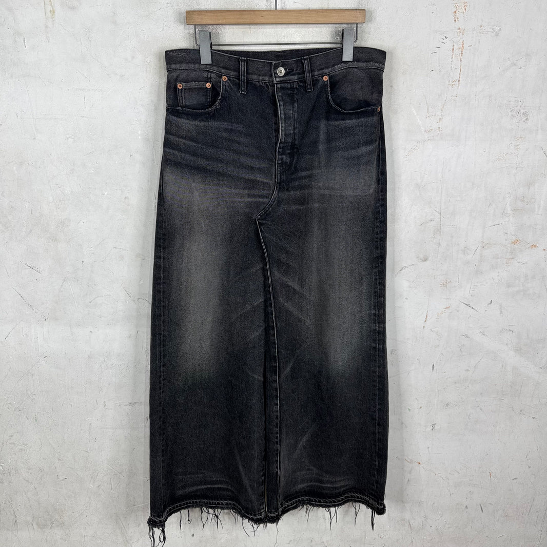 Doublet Skirt Flared Jeans