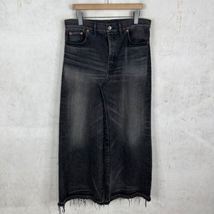 Doublet Skirt Flared Jeans