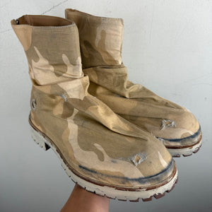 424 Camo Distressed Marathon Boots