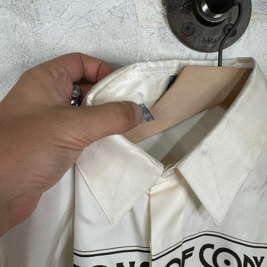 Dior Jack Kerouac Silk Button Up