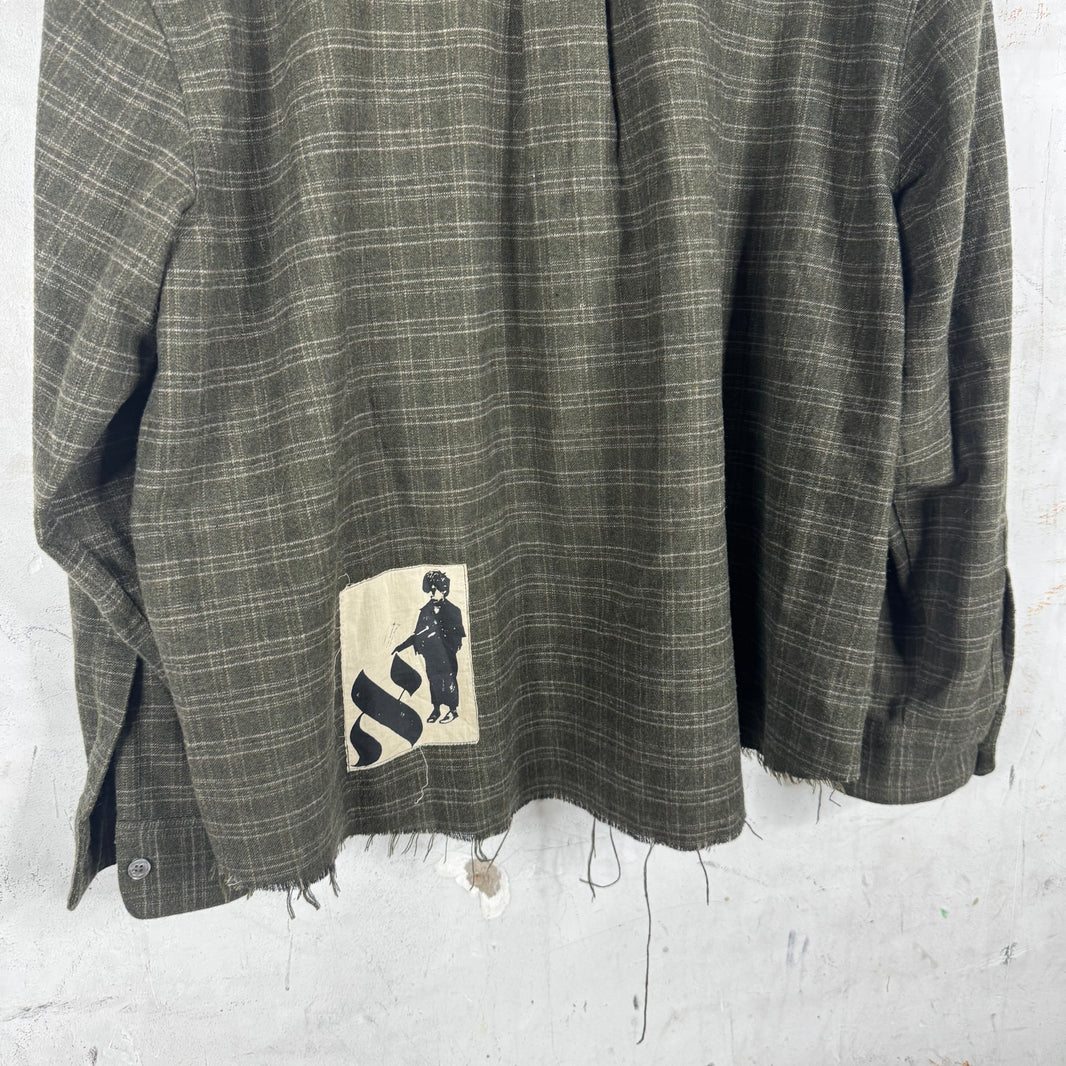 ERD Wool Assemblage Flannel Shirt