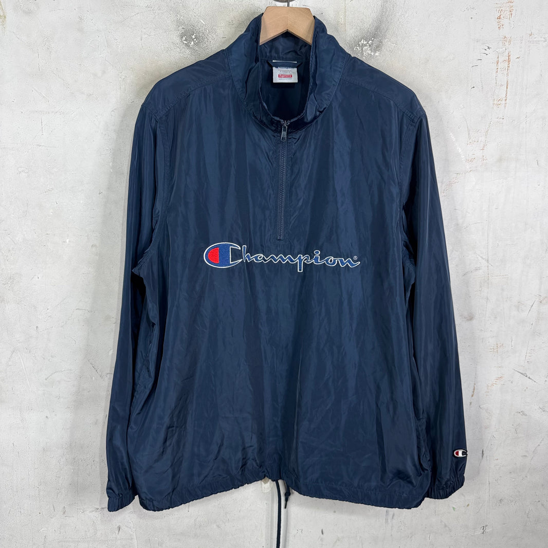 Supreme x Champion Half Zip Jacket