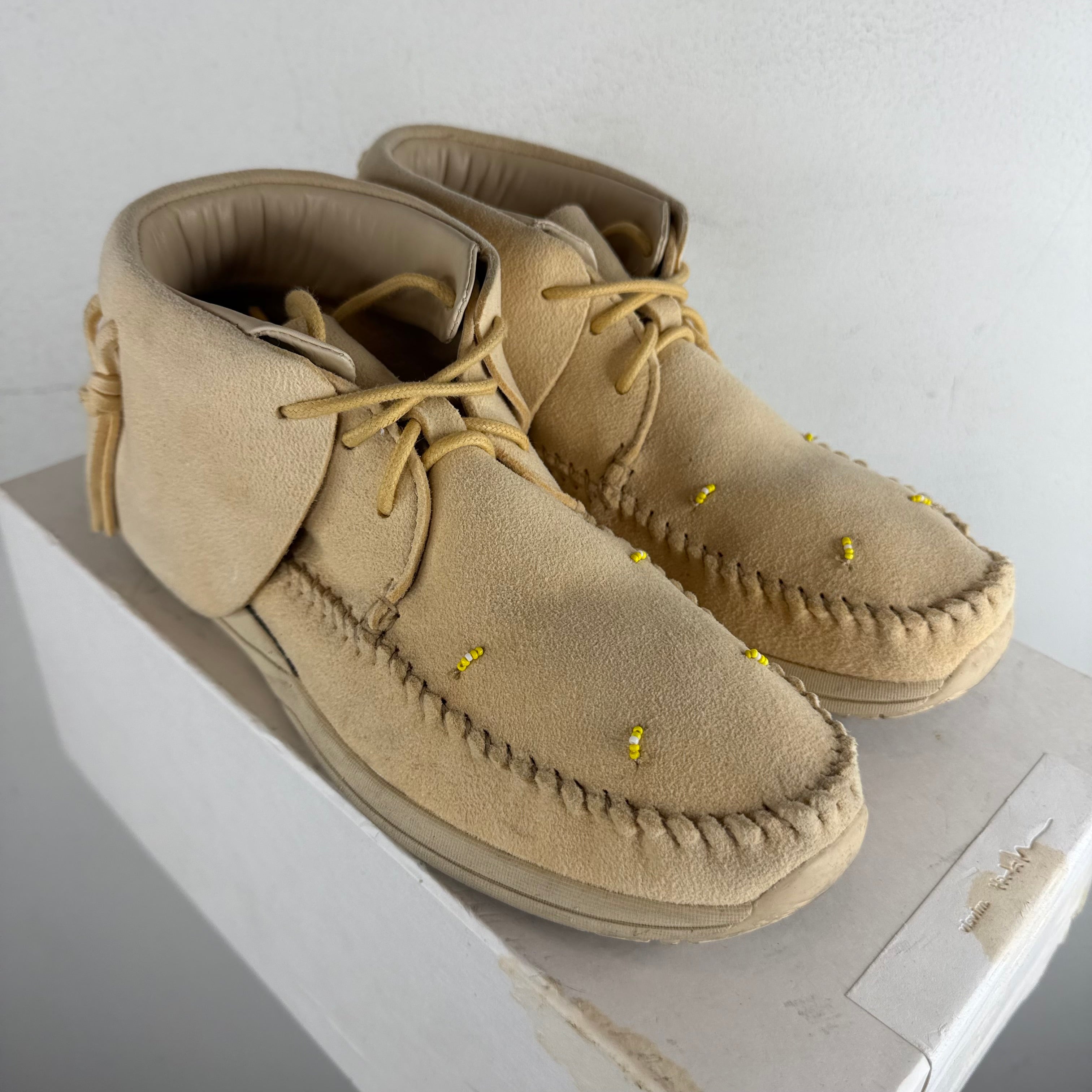 Visvim Yellow Bead FBT Sneakers – www.Lukes.store