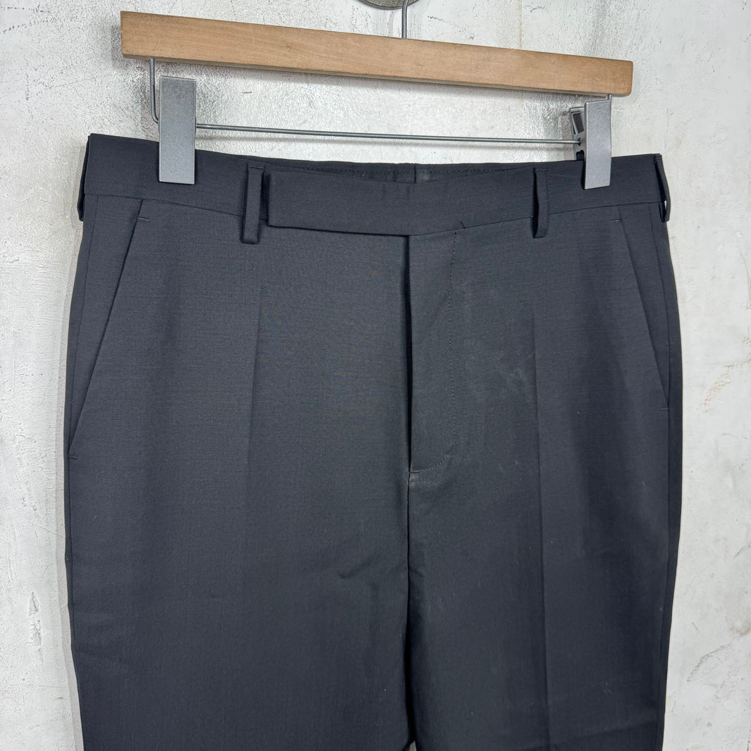 Rick Owens 3/4 Length Black Trousers