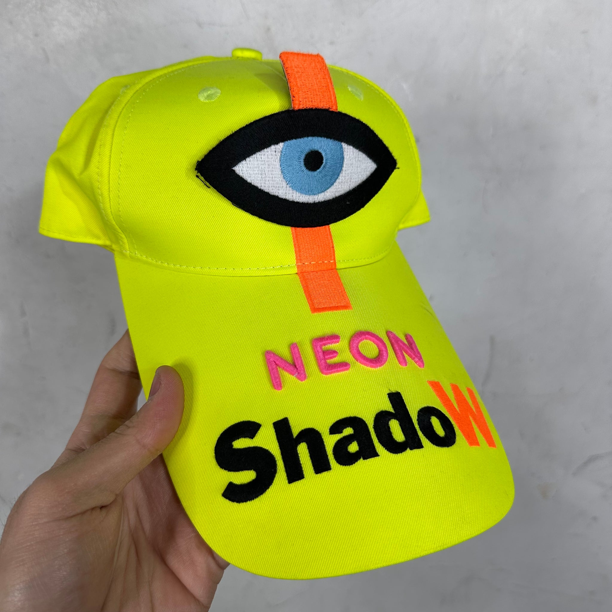 Walter Van Beirendonck Neon Shadow Cap
