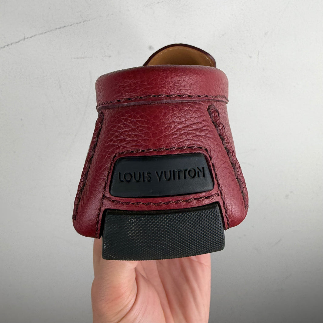 Louis Vuitton Red Driving Shoes
