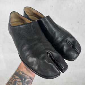 Margiela Leather Tabi Babouches