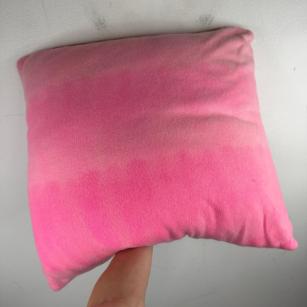 Elder Statesman Pink Cashmere Pillow