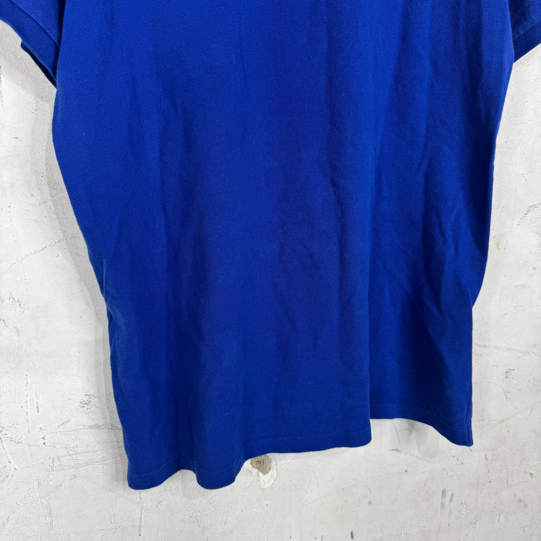 Ralph Lauren Blue/Yellow USA Arc Pony Polo