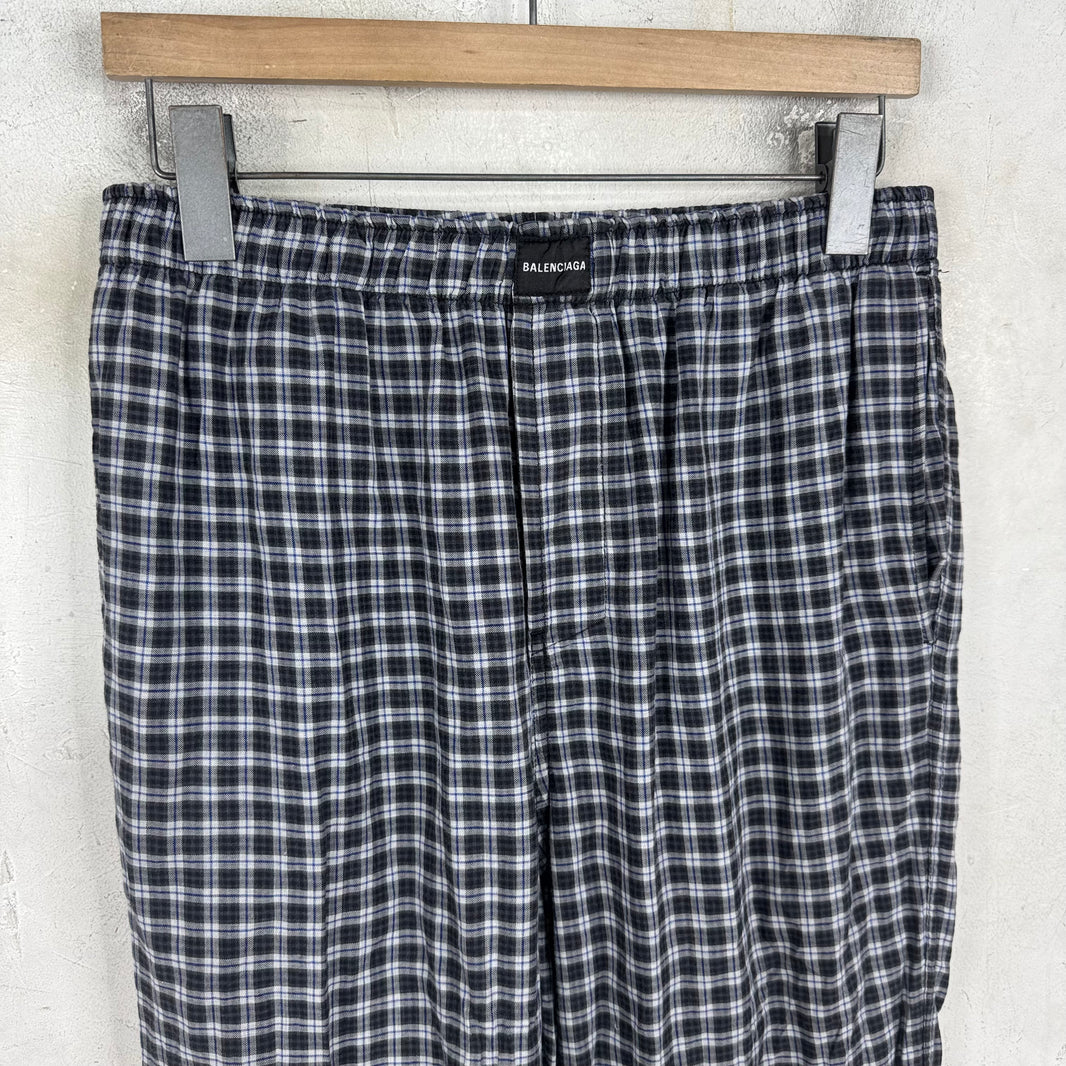 Balenciaga Plaid Pajama Pants
