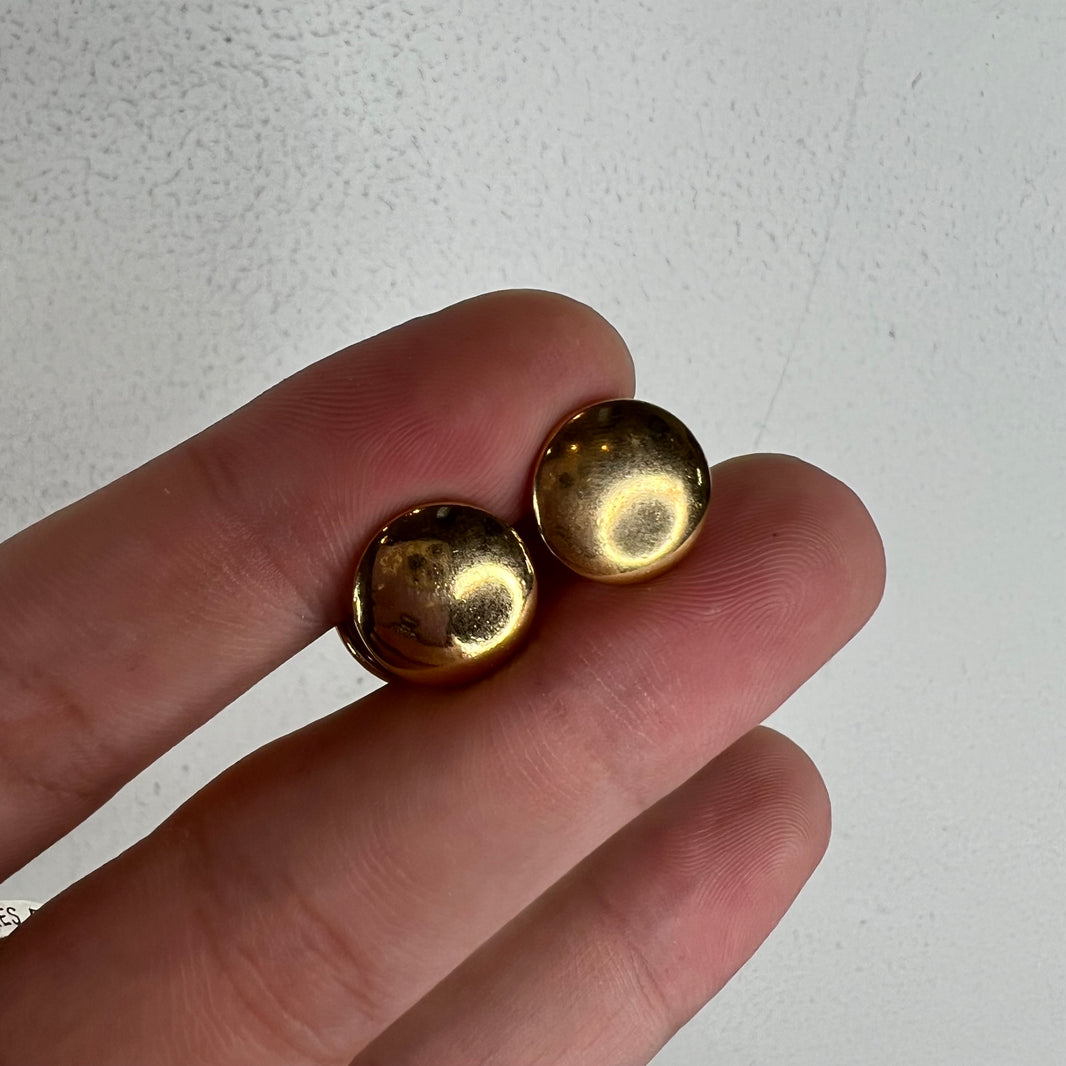 Hermes Gold Cufflinks