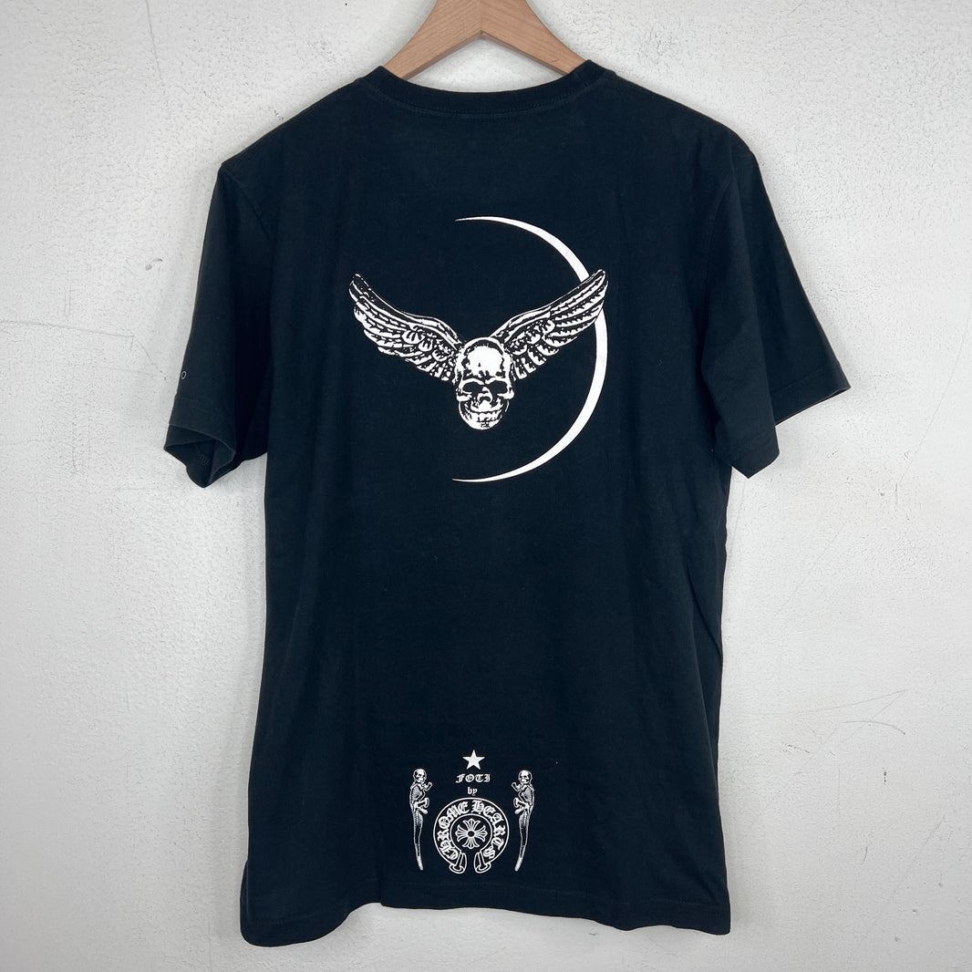 Chrome Hearts Foti Skull Wings T-Shirt