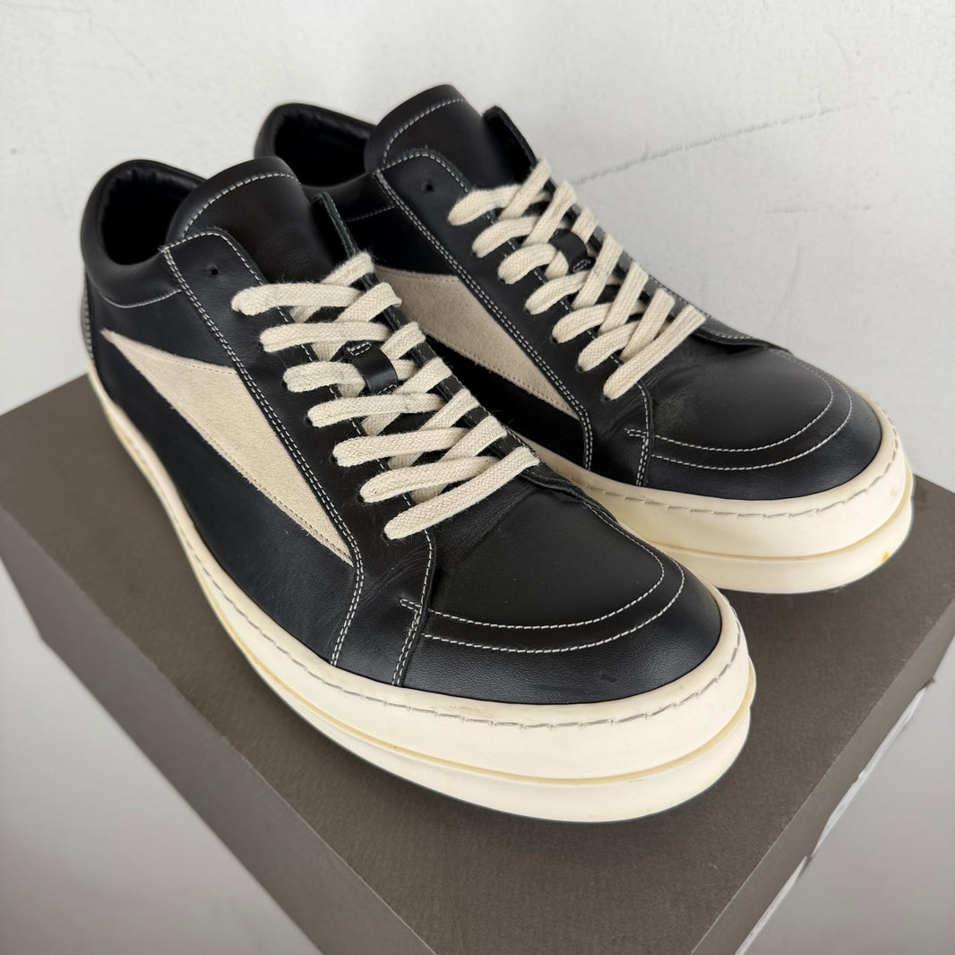 Rick Owens Leather Vintage Sneakers