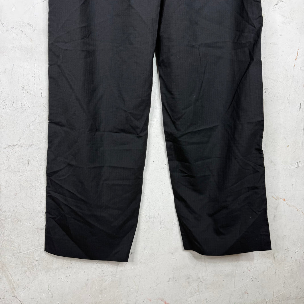 Balenciaga Logo Waistband Ripstop Pants