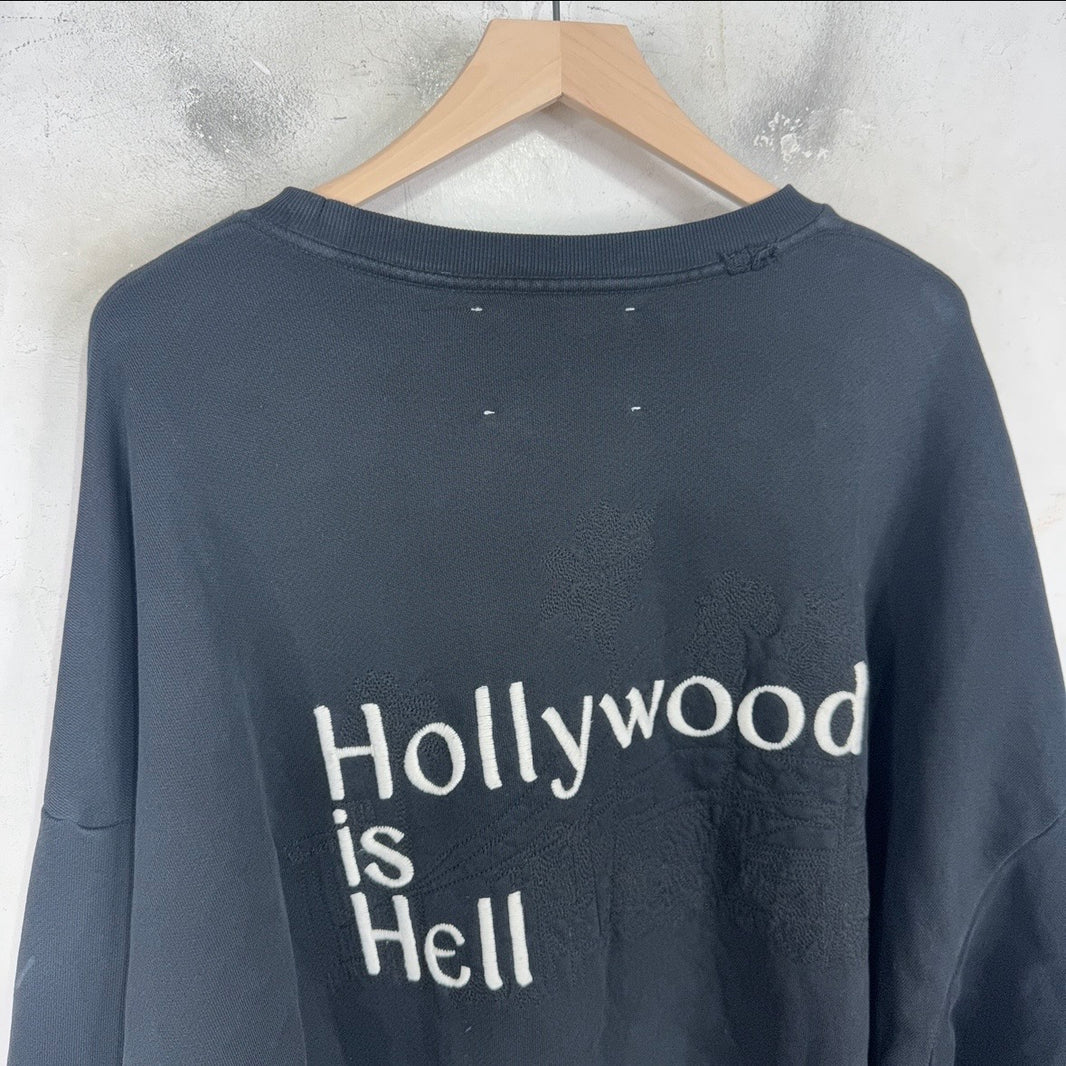 Paly Hollywood is Hell Crewneck