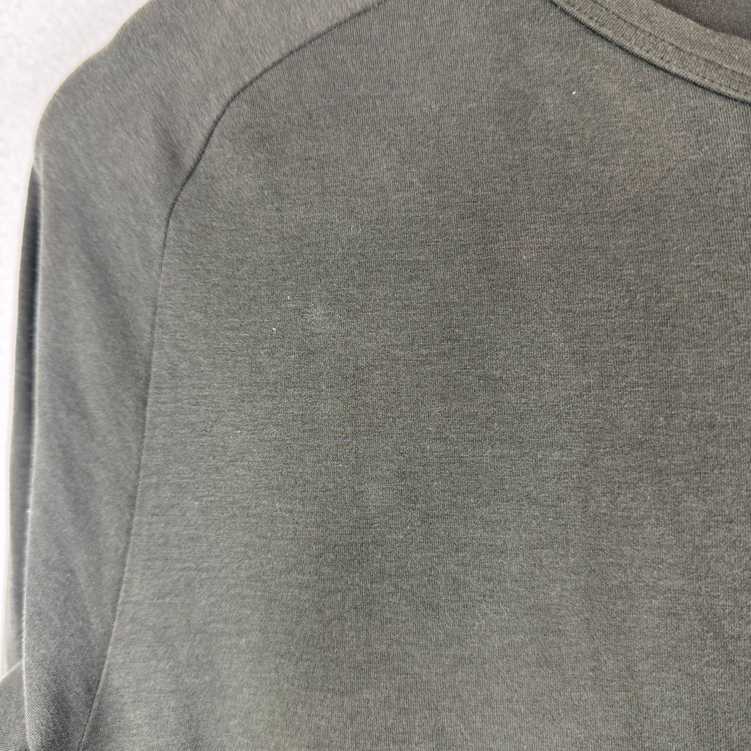 Prada Linea Rossa Back Pocket Olive LS shirt