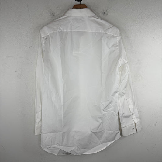 Jil Sander White Pocket Button Up LS Shirt