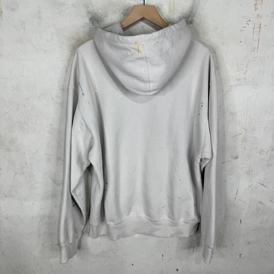 Supreme x MM6 White Zip Hoodie