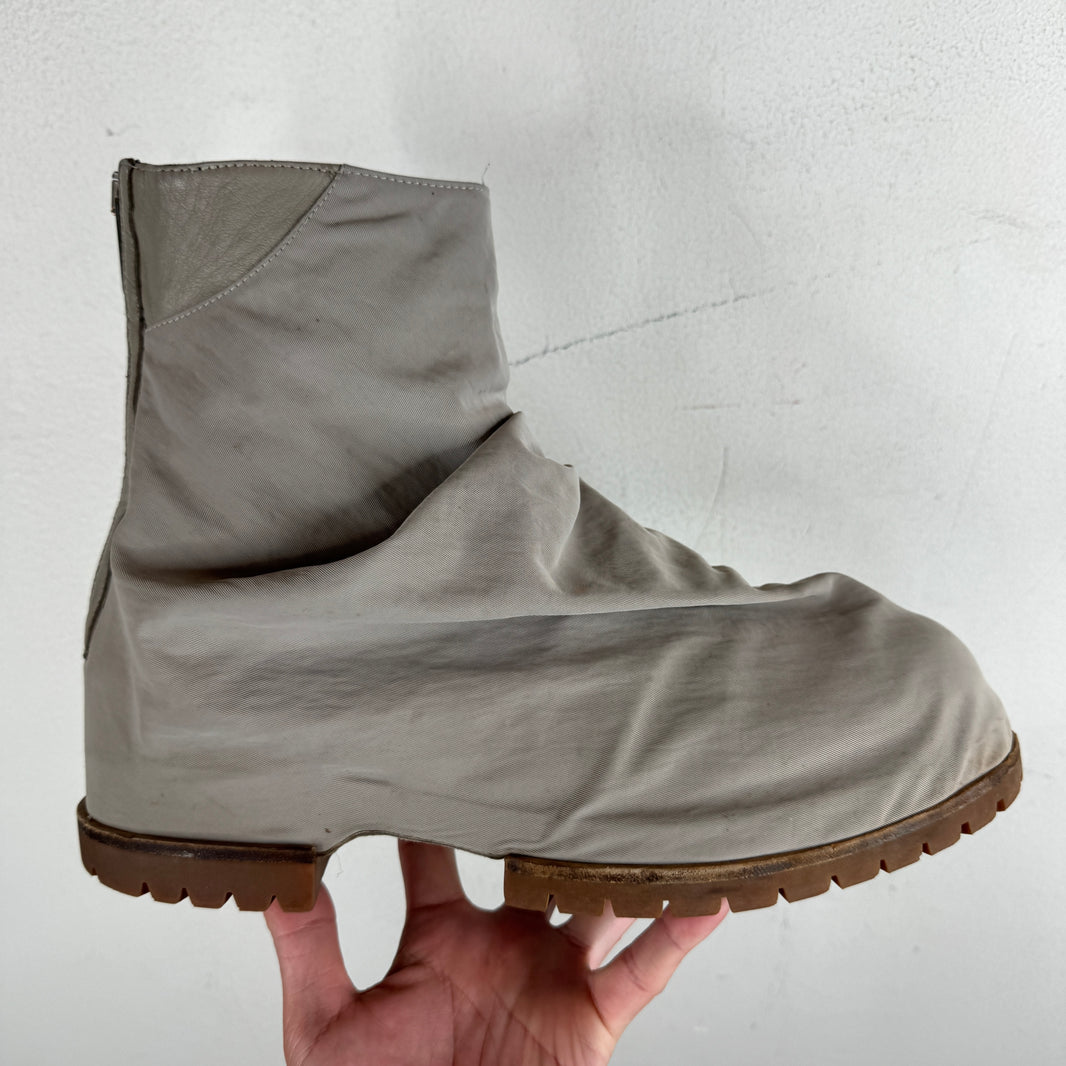 424 Gray Marathon Boots